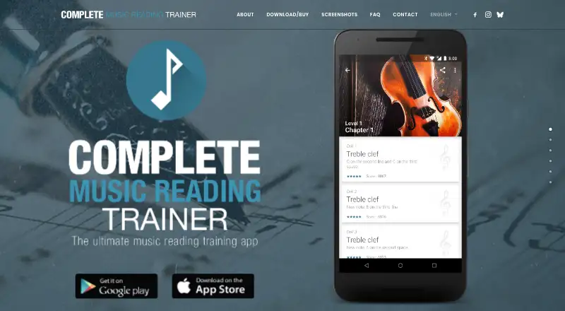 Complete Music Reading Trainer screenshot