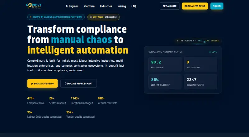ComplySmart screenshot