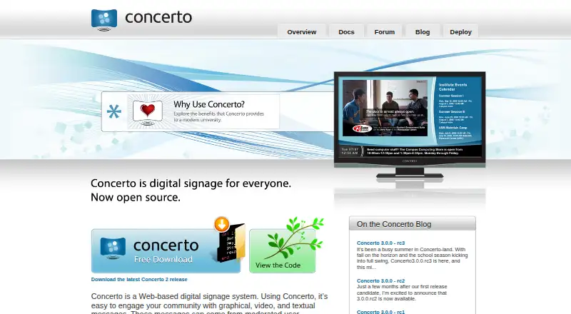 Concerto screenshot
