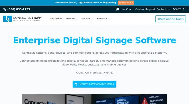 ConnectedSign screenshot