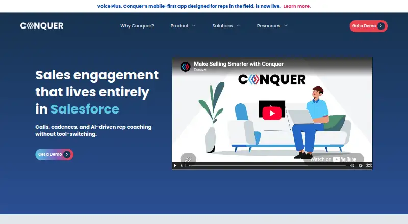 Conquer screenshot