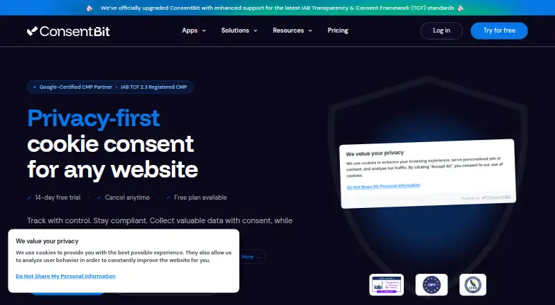 ConsentBit screenshot
