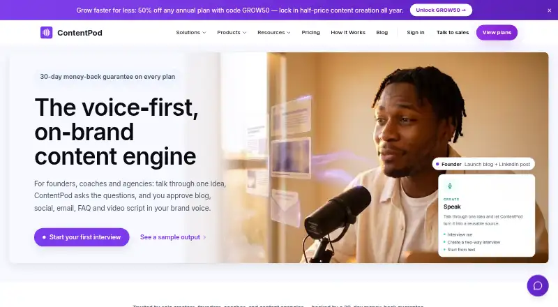 ContentPod screenshot