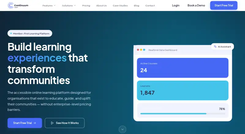 Continuum Learn screenshot
