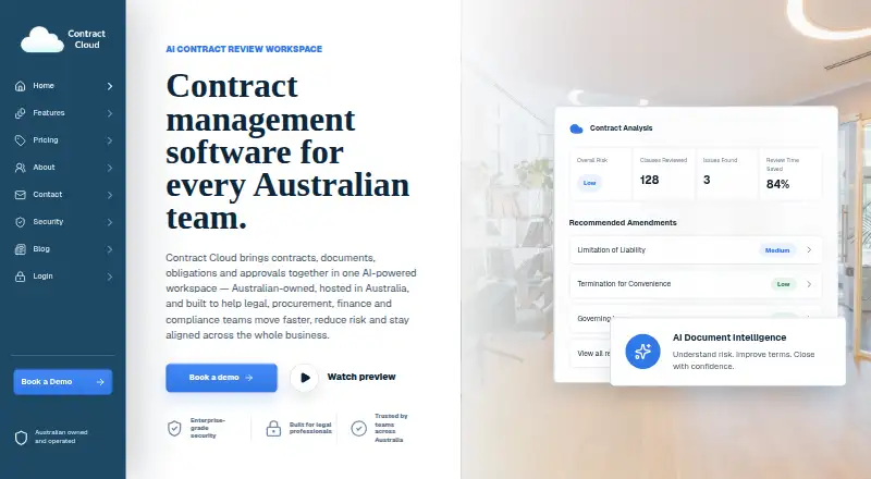 Contract Cloud screenshot