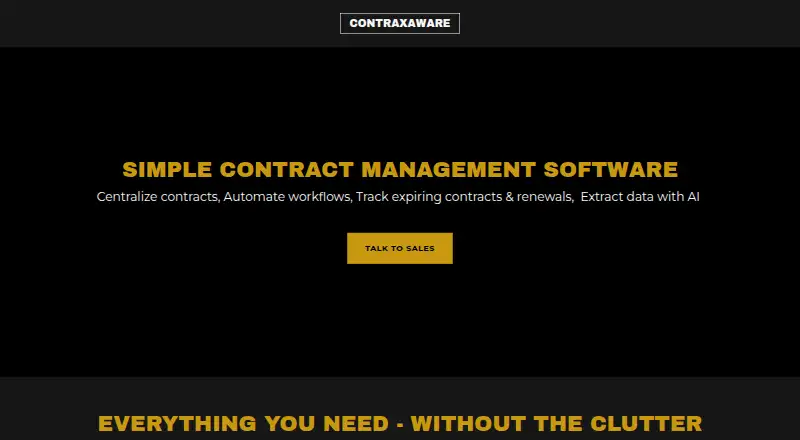 ContraxAware screenshot