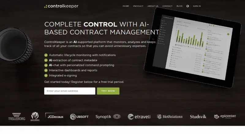 ControlKeeper screenshot
