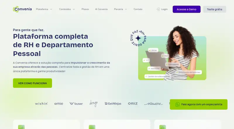 Convenia screenshot