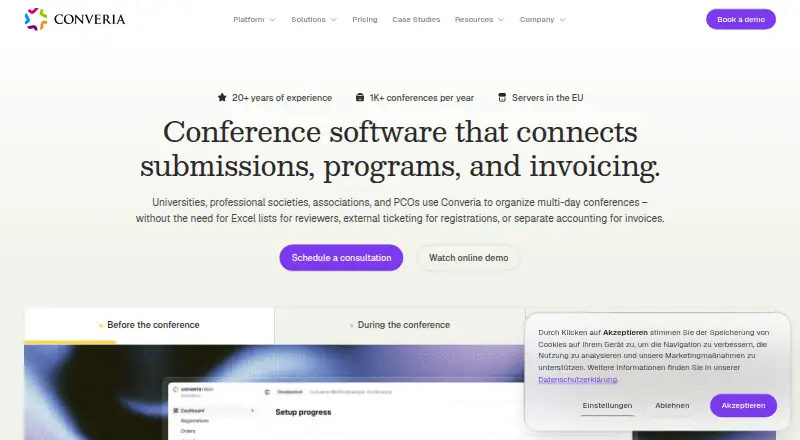 Converia screenshot