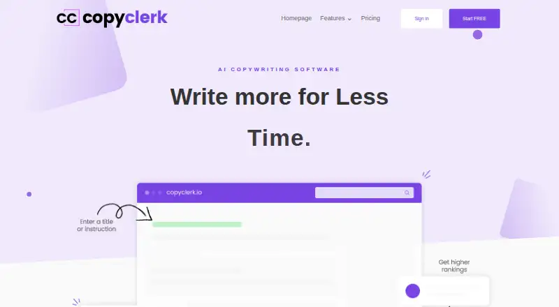 CopyClerk screenshot