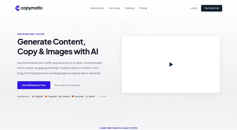 Copymatic screenshot