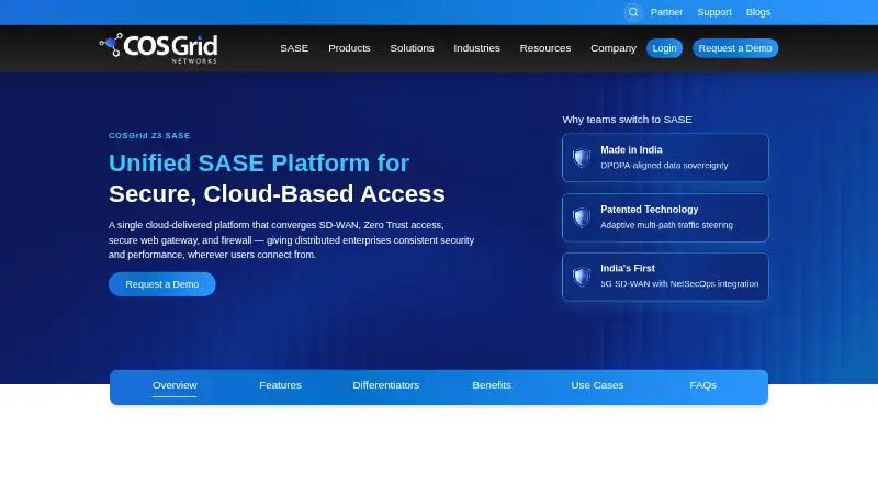 COSGrid Z3 SASE screenshot