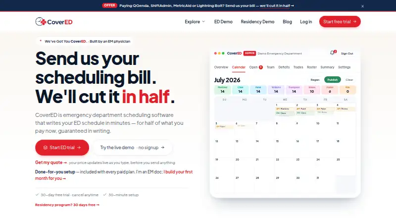 CoverED screenshot