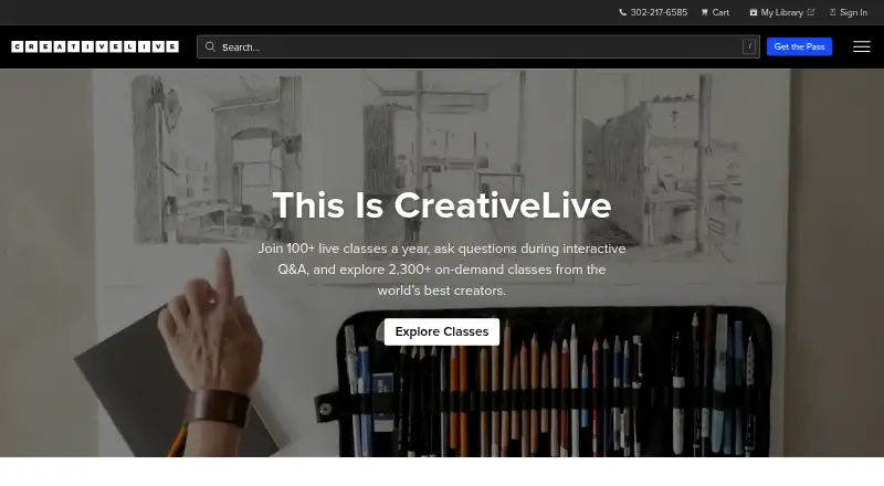 CreativeLive screenshot