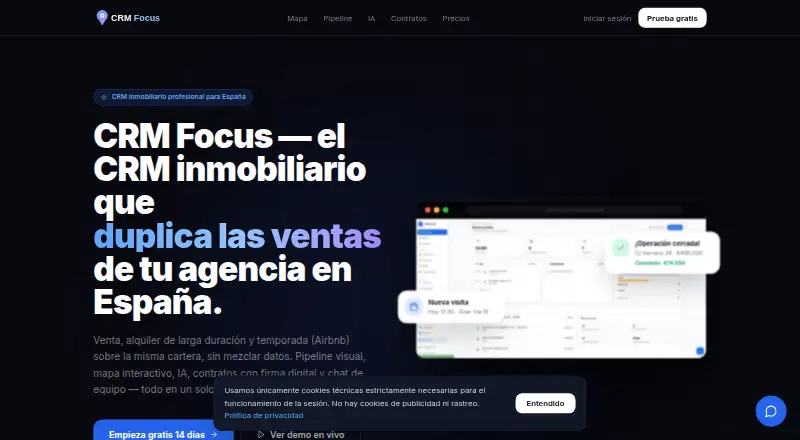 CRM Focus screenshot