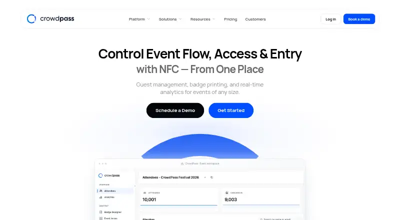 CrowdPass screenshot