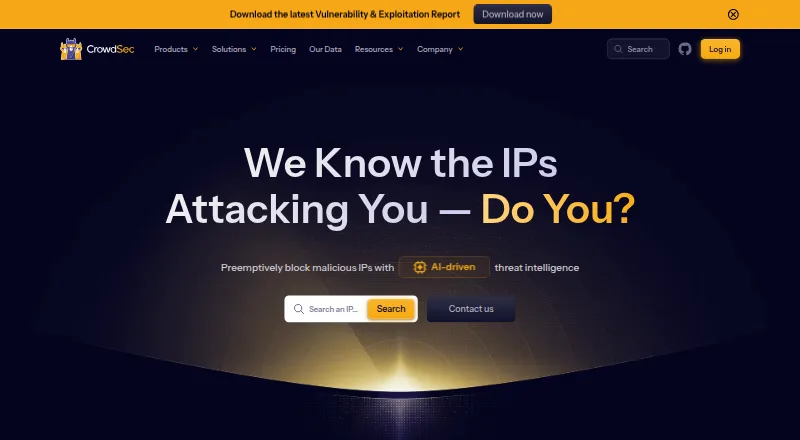CrowdSec screenshot