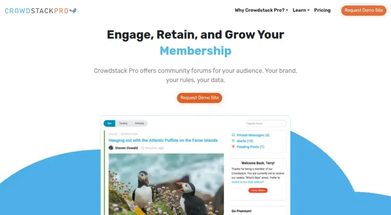 Crowdstack screenshot