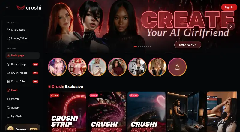 Crushi screenshot