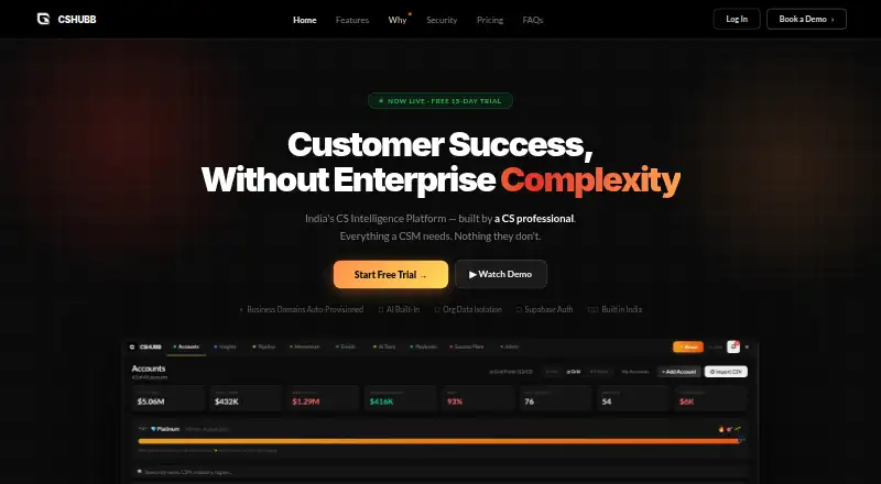 CSHUBB screenshot