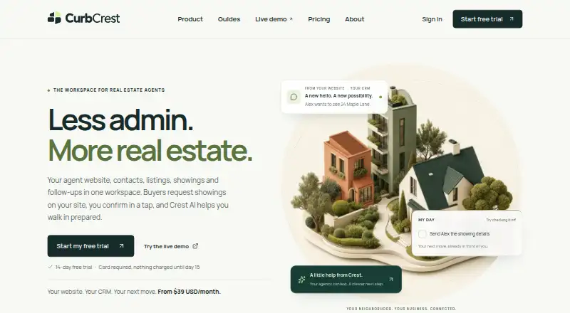 CurbCrest screenshot
