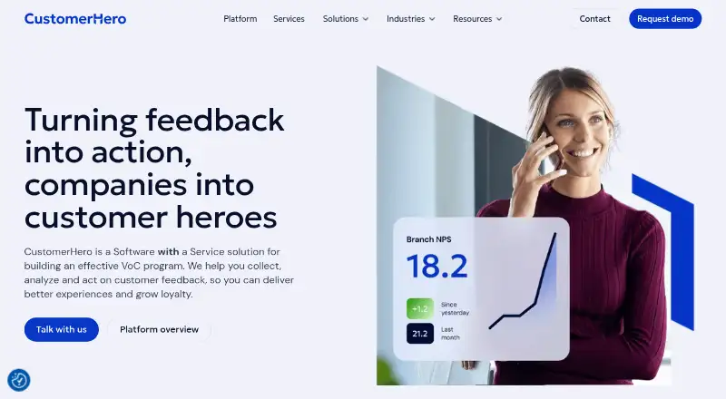 CustomerHero screenshot