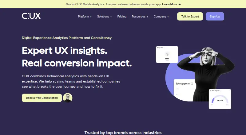 CUX screenshot