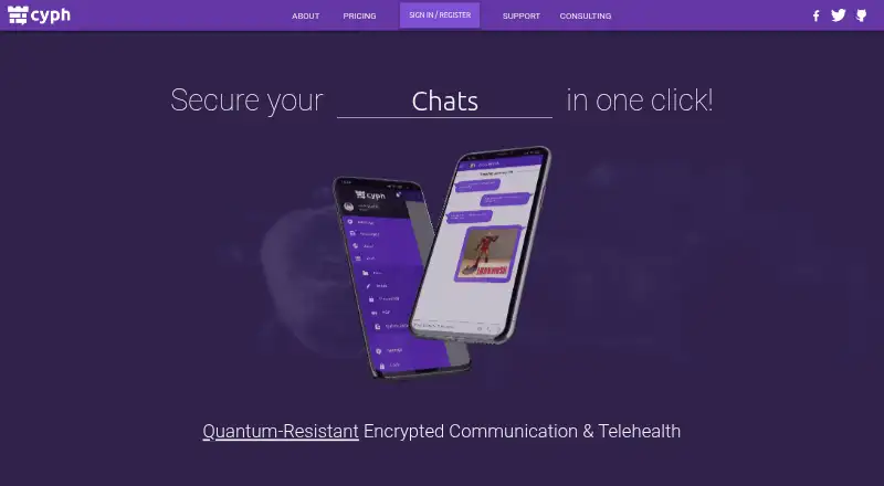 Cyph screenshot