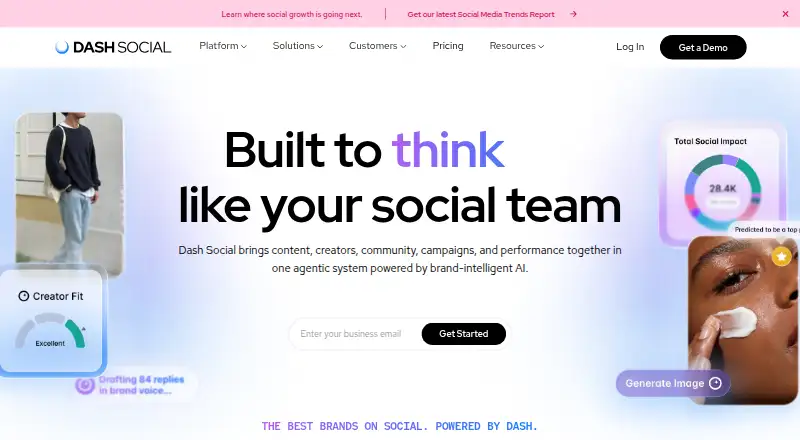 Dash Social screenshot