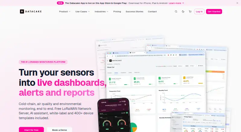 Datacake screenshot