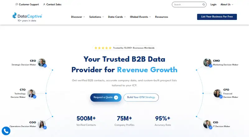 DataCaptive screenshot