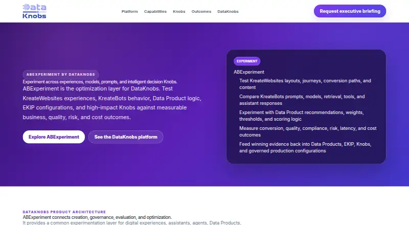 ABExperiment screenshot