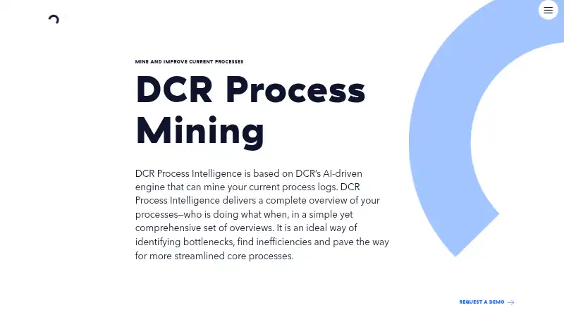 DCR Process Mining screenshot