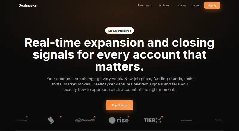 Dealmayker screenshot