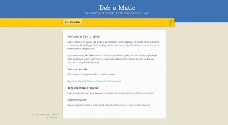 Deb-o-Matic screenshot