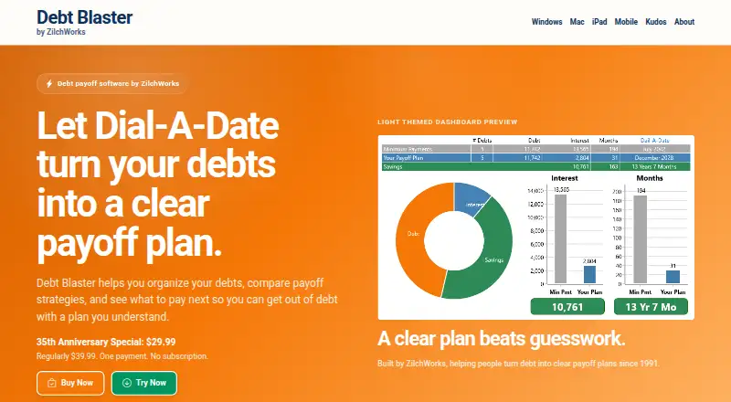 Debt Blaster screenshot