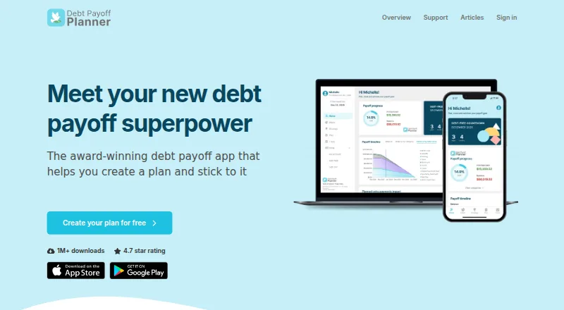Debt Payoff Planner screenshot