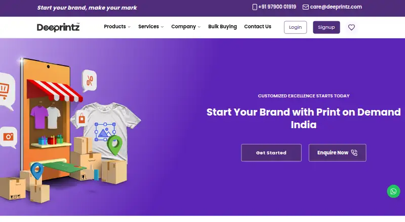 Deeprintz screenshot