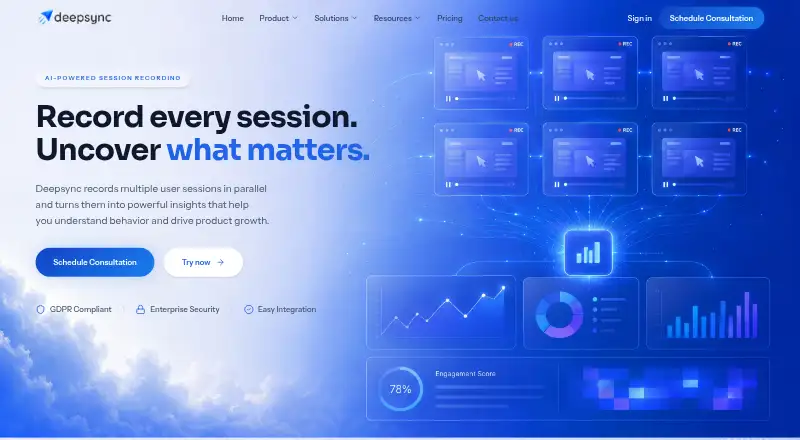 DeepSync screenshot