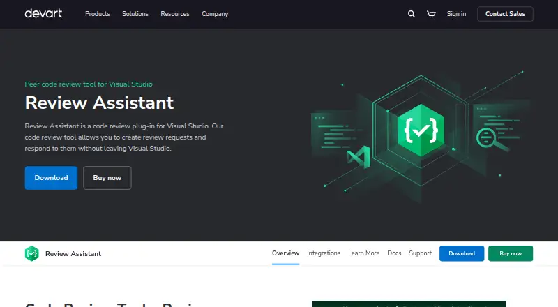 Review Assistant screenshot