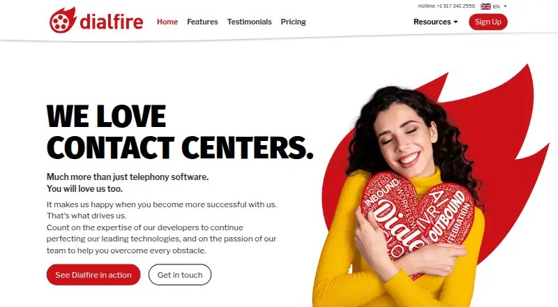Dialfire screenshot