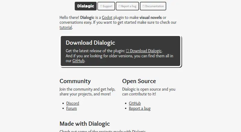 Dialogic screenshot