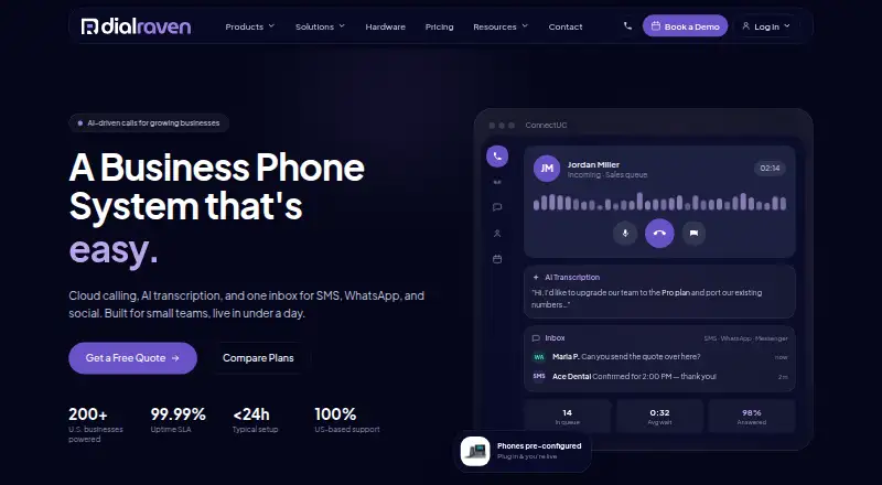 Dial Raven screenshot