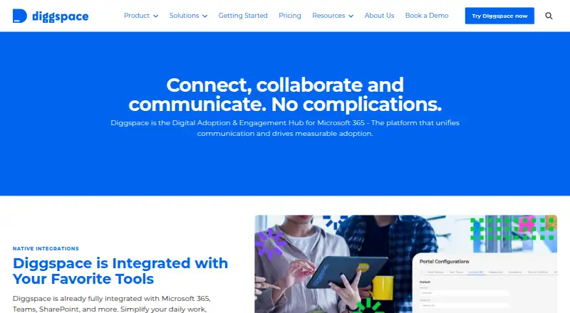 Diggspace screenshot