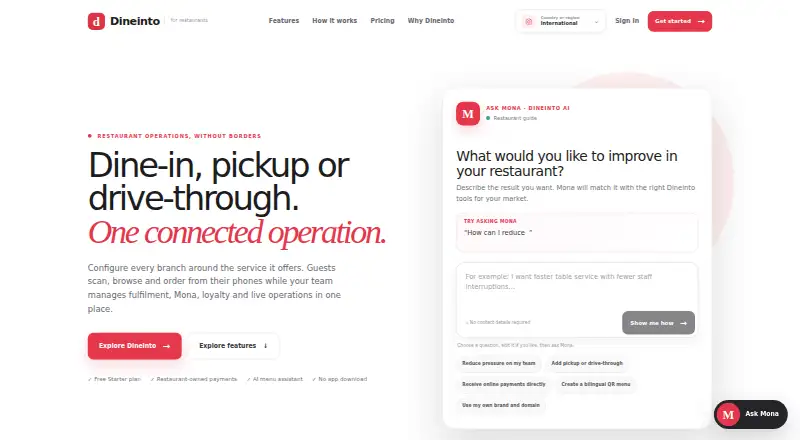 Dineinto screenshot