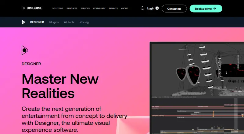 Disguise Designer screenshot