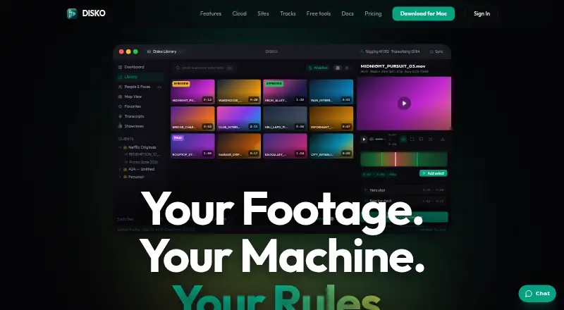 DISKO screenshot