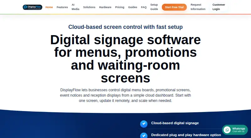 DisplayFlow screenshot