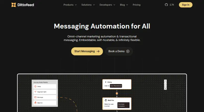 Dittofeed screenshot