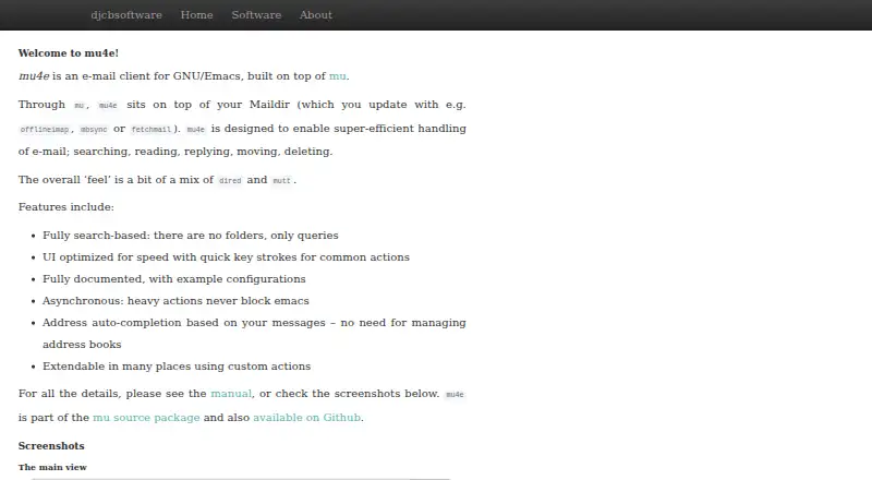 mu4e screenshot
